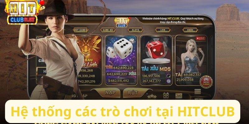 Kho game Hitclub cực khủng mang đến đa dạng sự lựa chọn