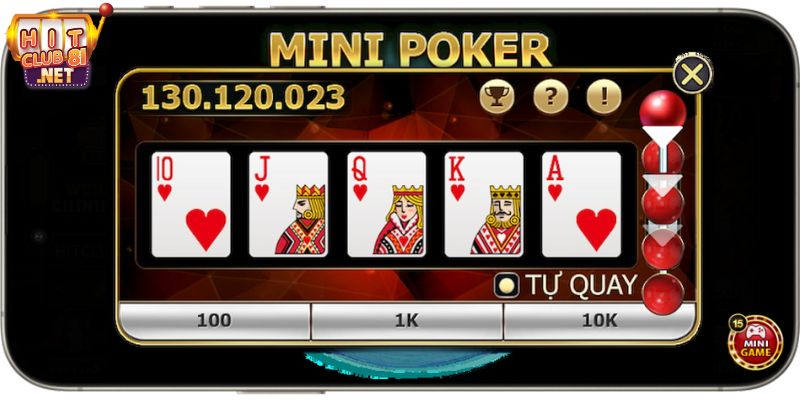 Một số thông tin cần biết về Poker Mini